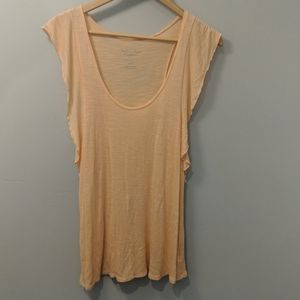 🌻3/$10 American Eagle cap sheeve flutter top